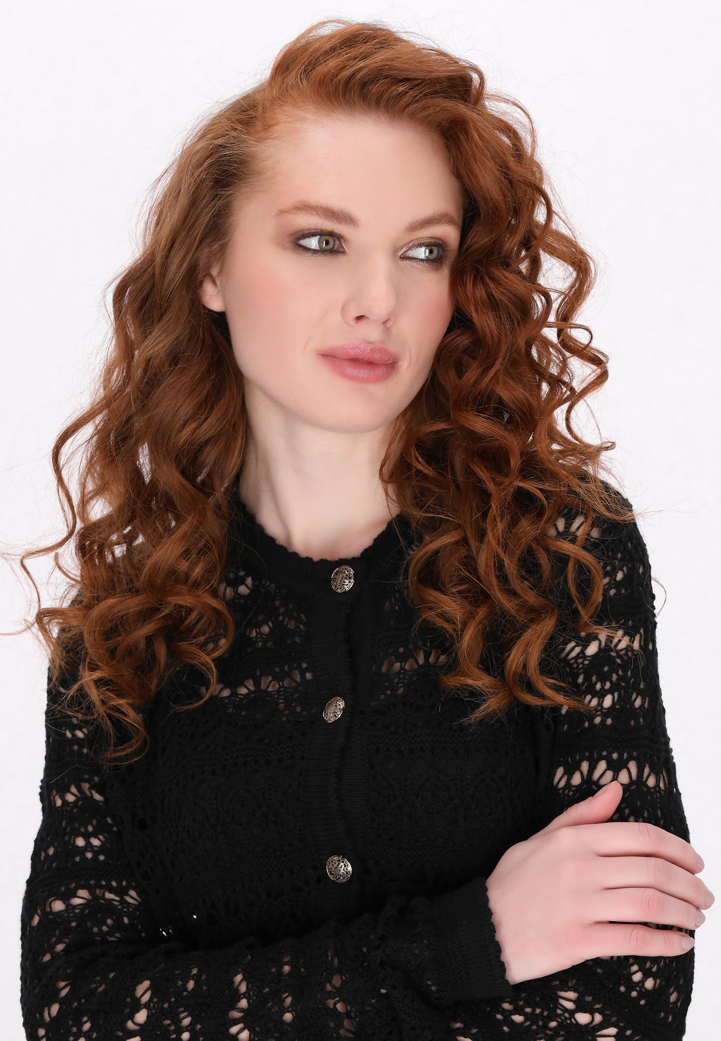DreiMaster Vintage Damen Strickjacke