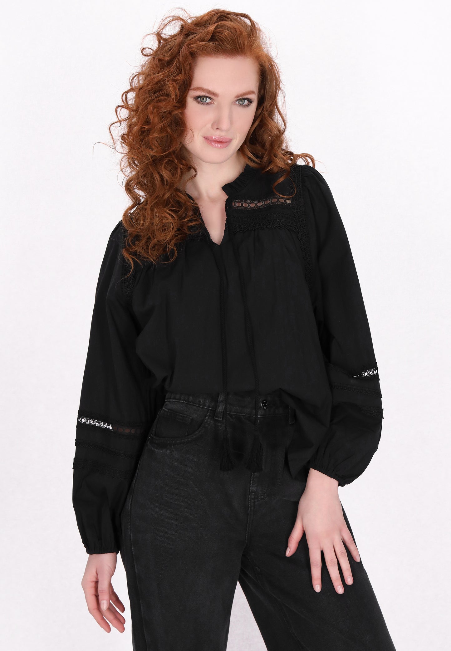 DreiMaster Vintage Damenbluse