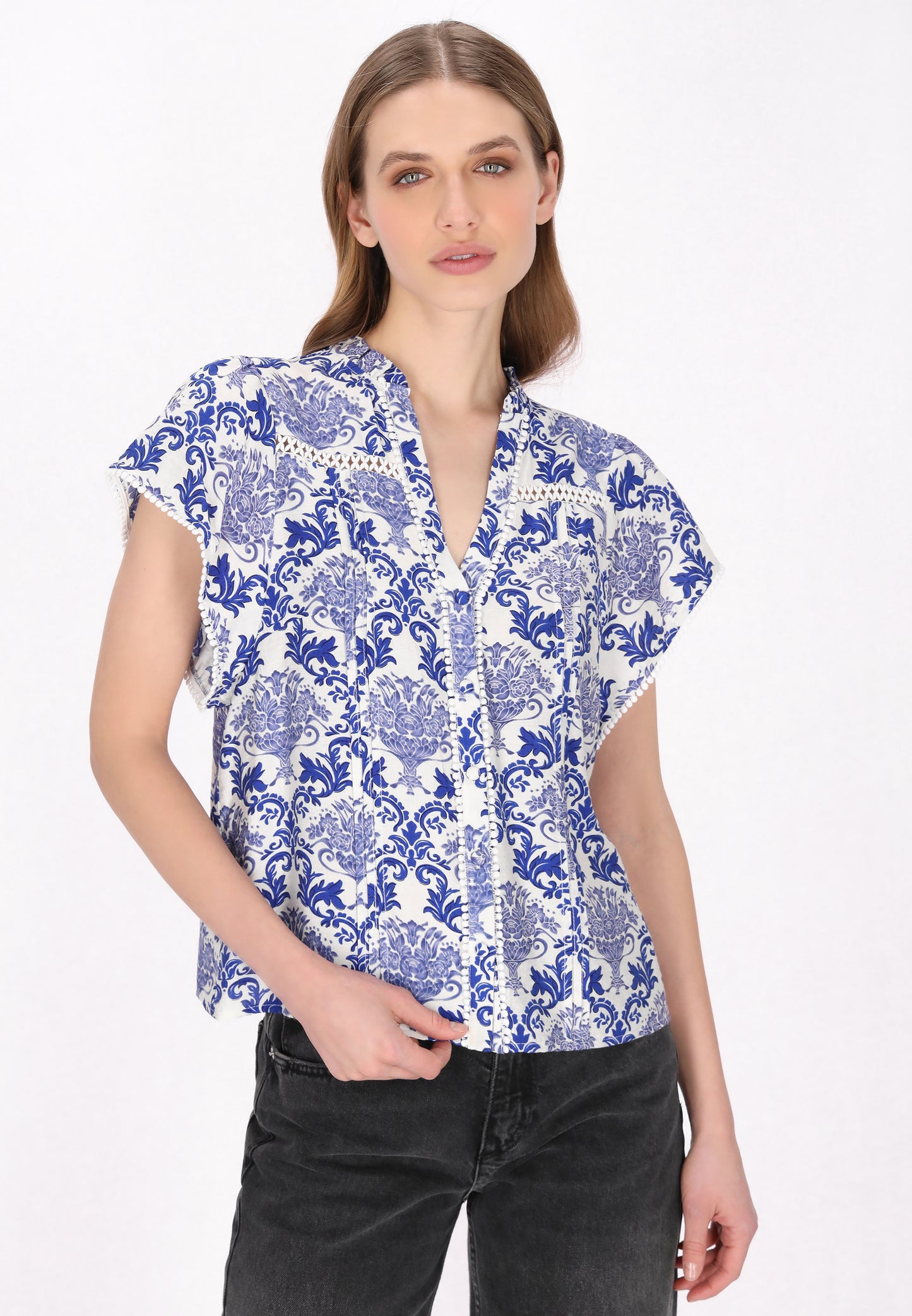 DreiMaster Vintage Damenbluse