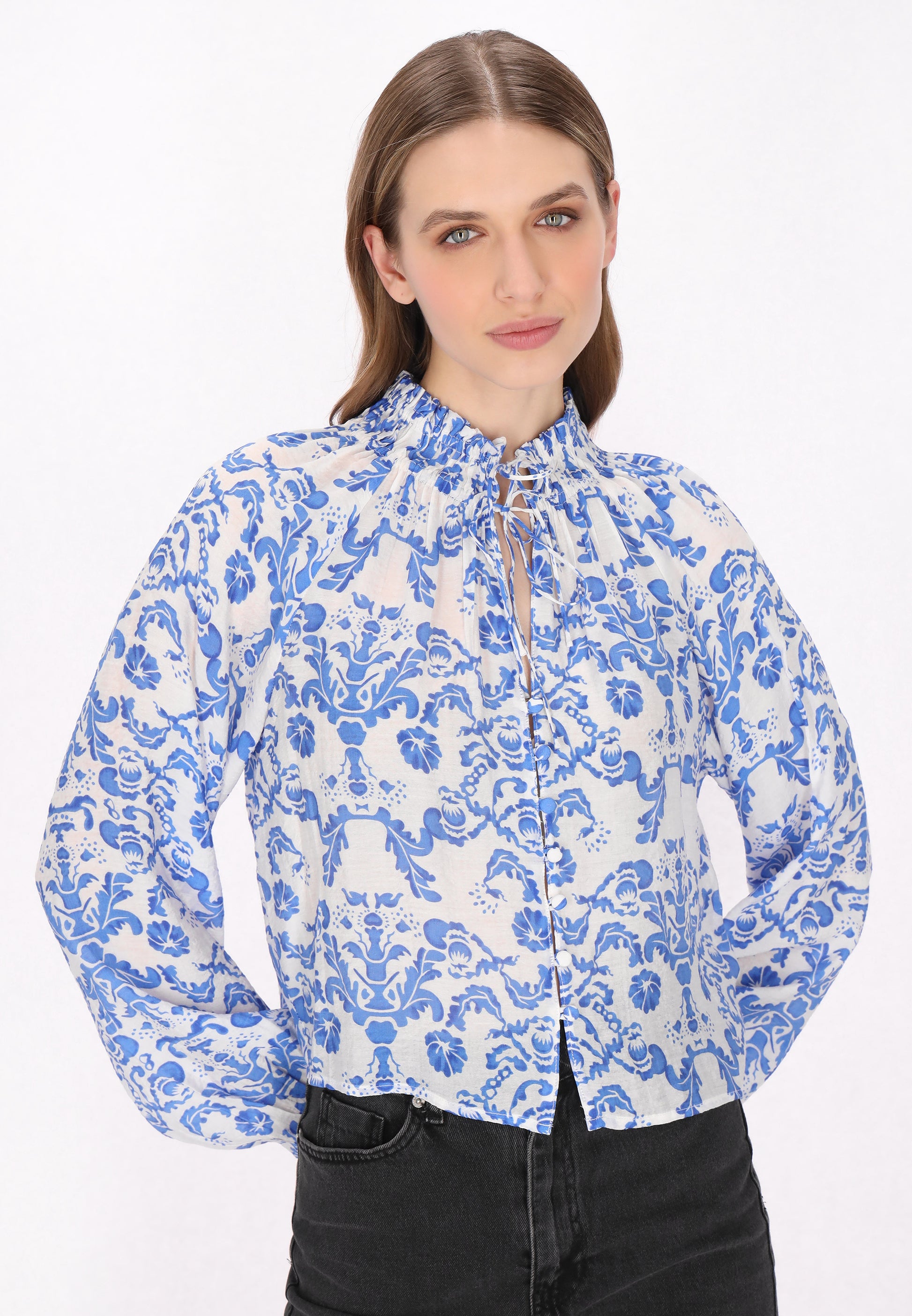 DreiMaster Vintage Damenbluse
