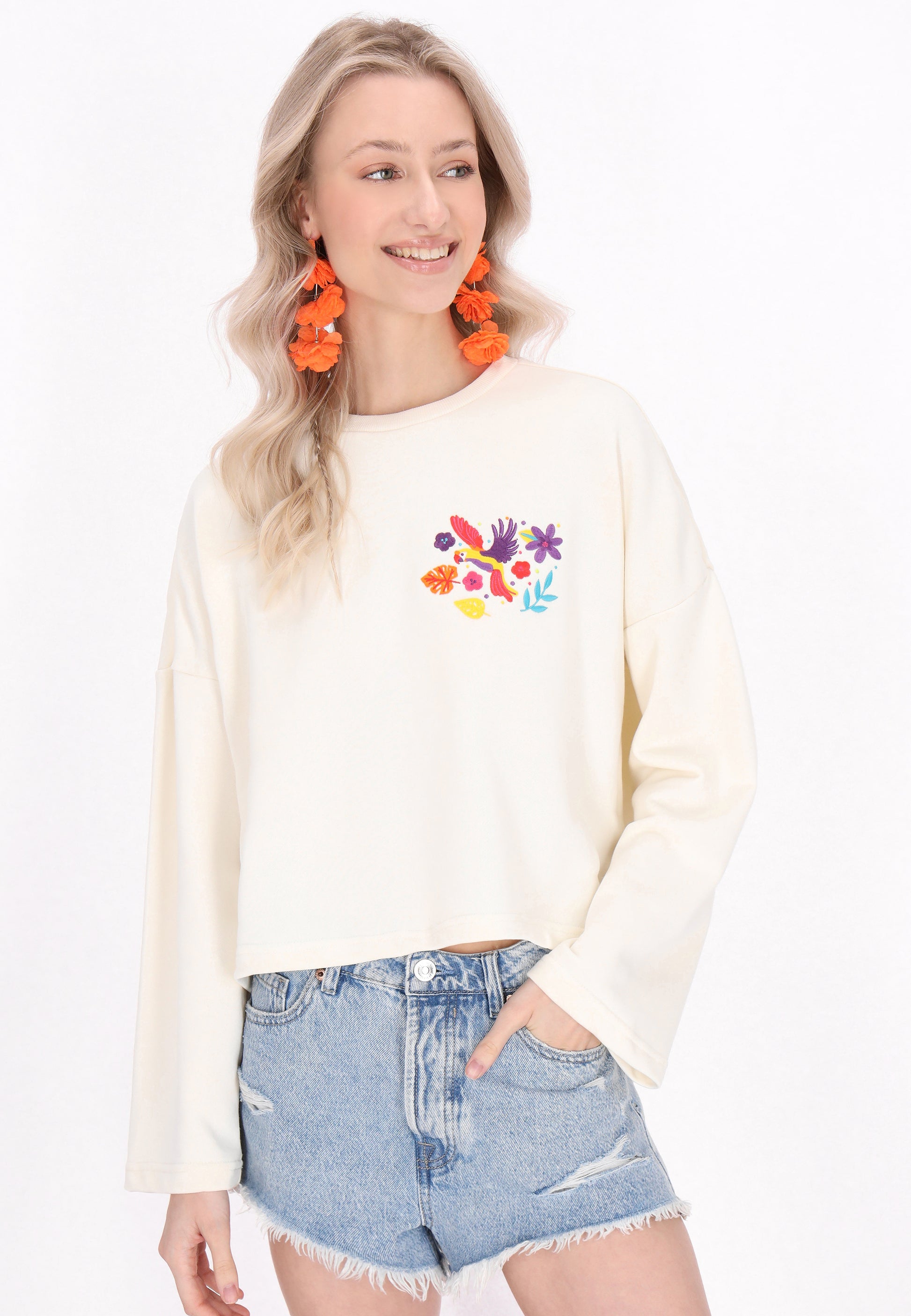 IZIA Sweatshirt für Damen