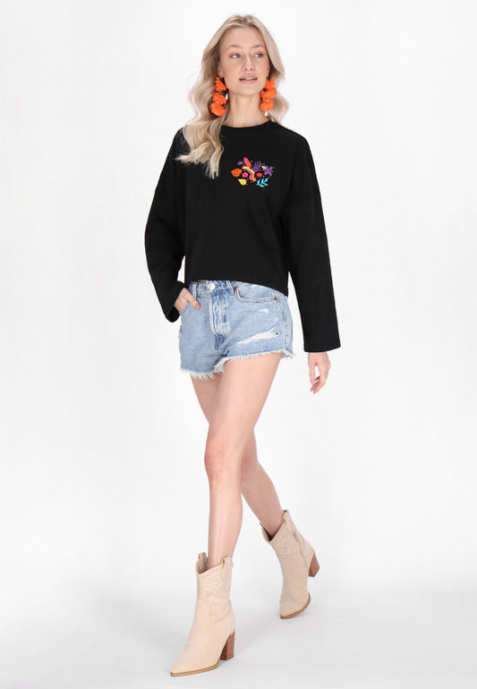 IZIA Sweatshirt für Damen