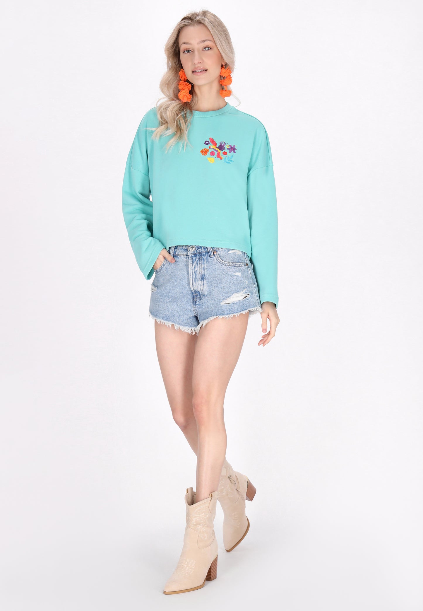 IZIA Sweatshirt für Damen