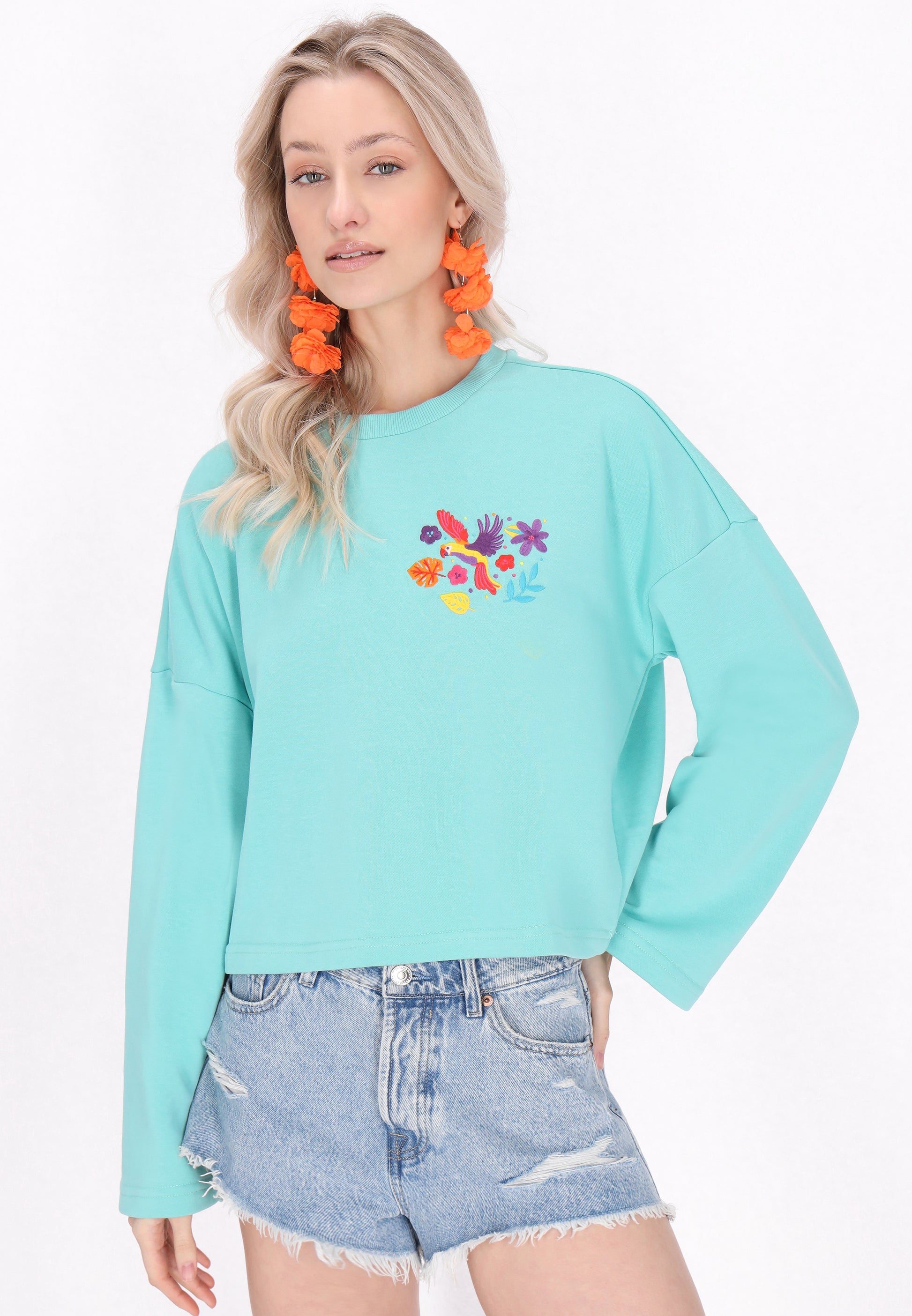 IZIA Sweatshirt für Damen