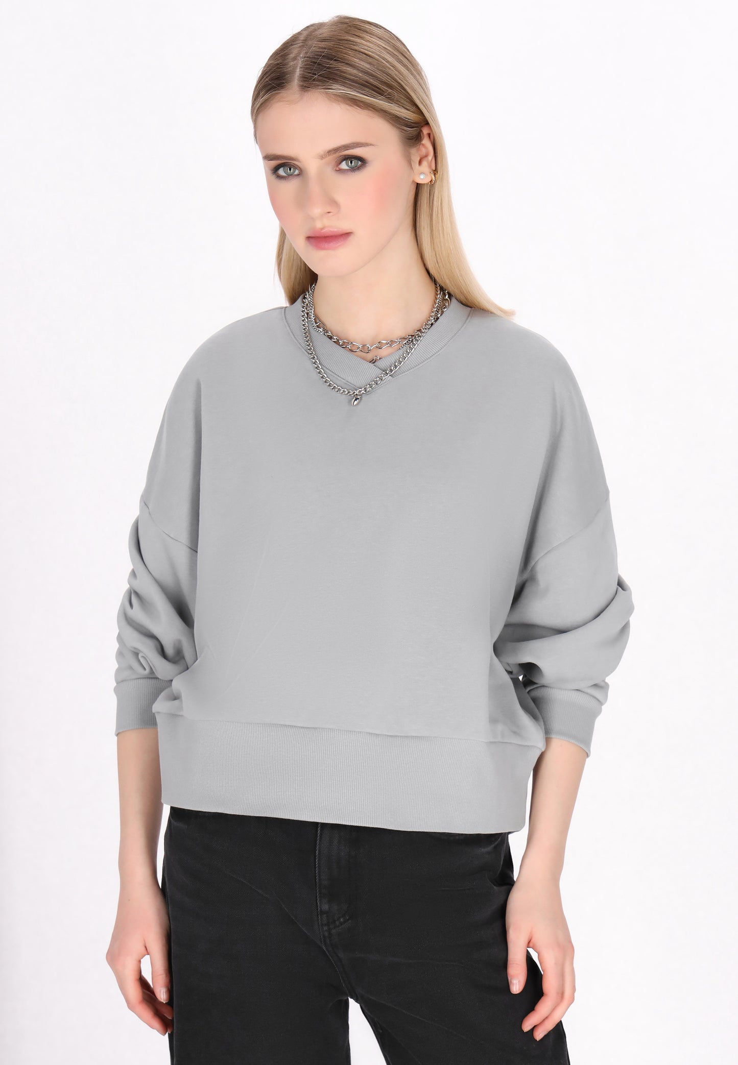 myMo ROCKS Sweatshirt für Damen