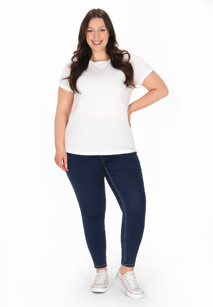 usha BLUE LABEL Damen T-Shirt in �bergr��e