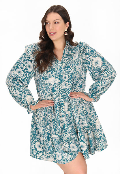 usha Women's Plus Size Dress