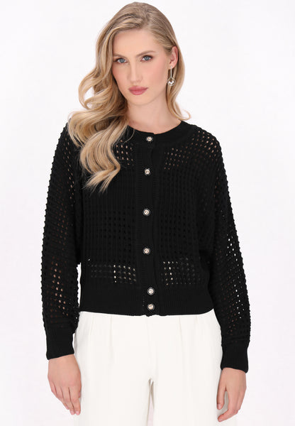 DreiMaster Klassik Damen Strickjacke