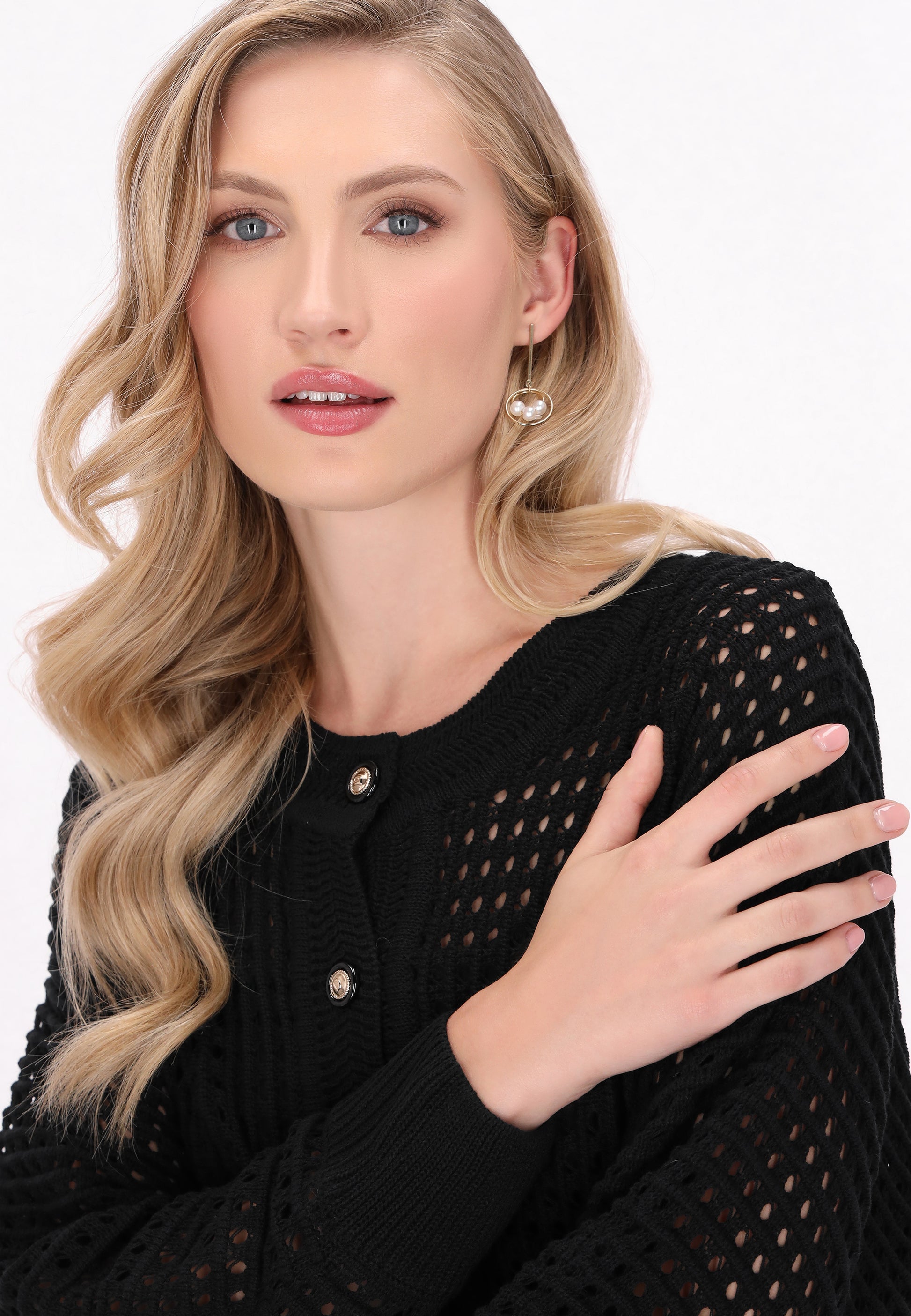 DreiMaster Klassik Damen Strickjacke