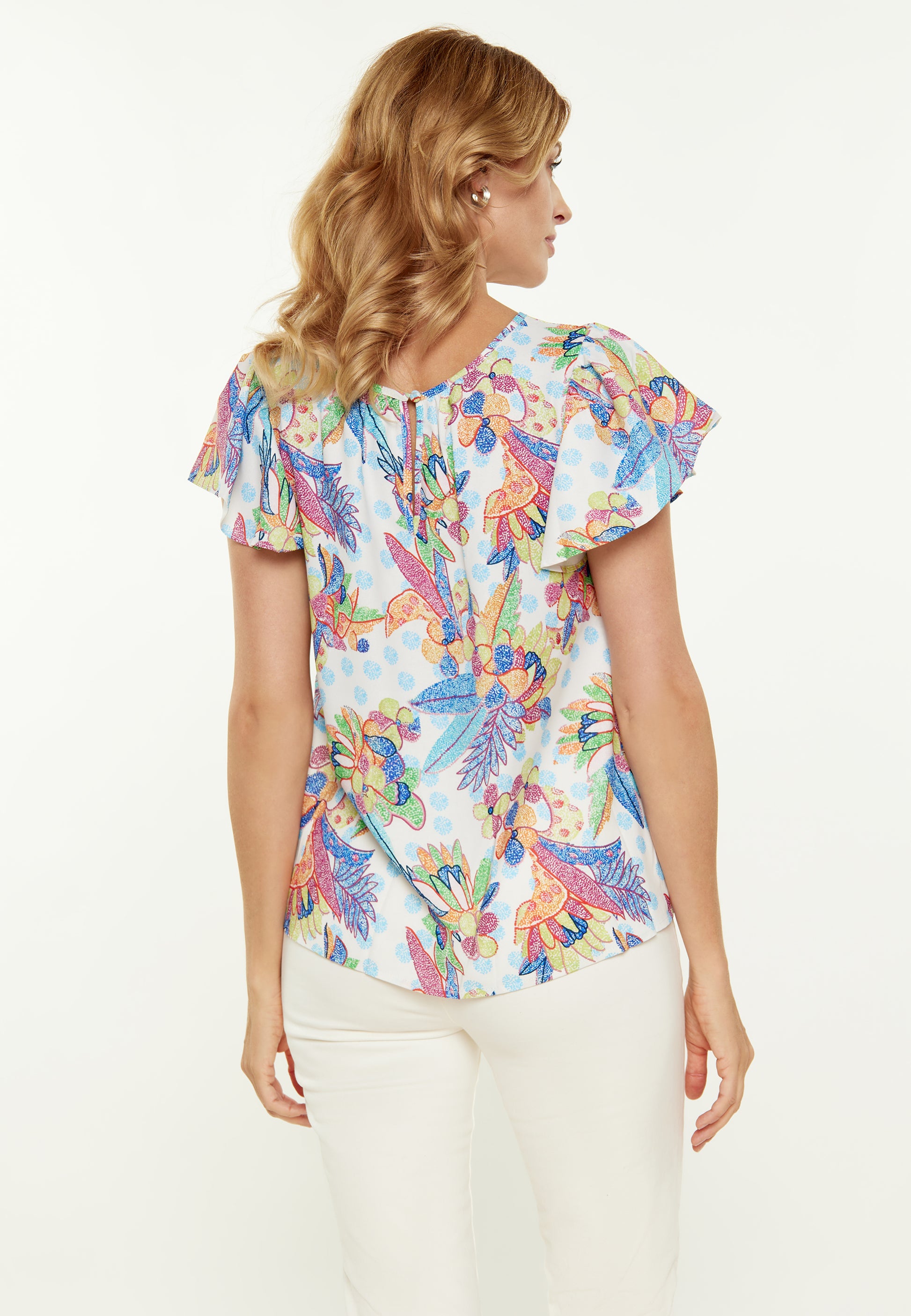 usha Damenbluse