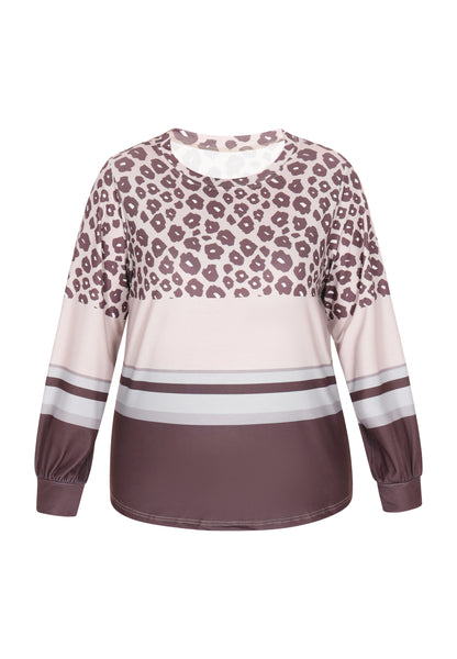 usha PLUS SIZE Damen-Langarmshirt in Übergröße