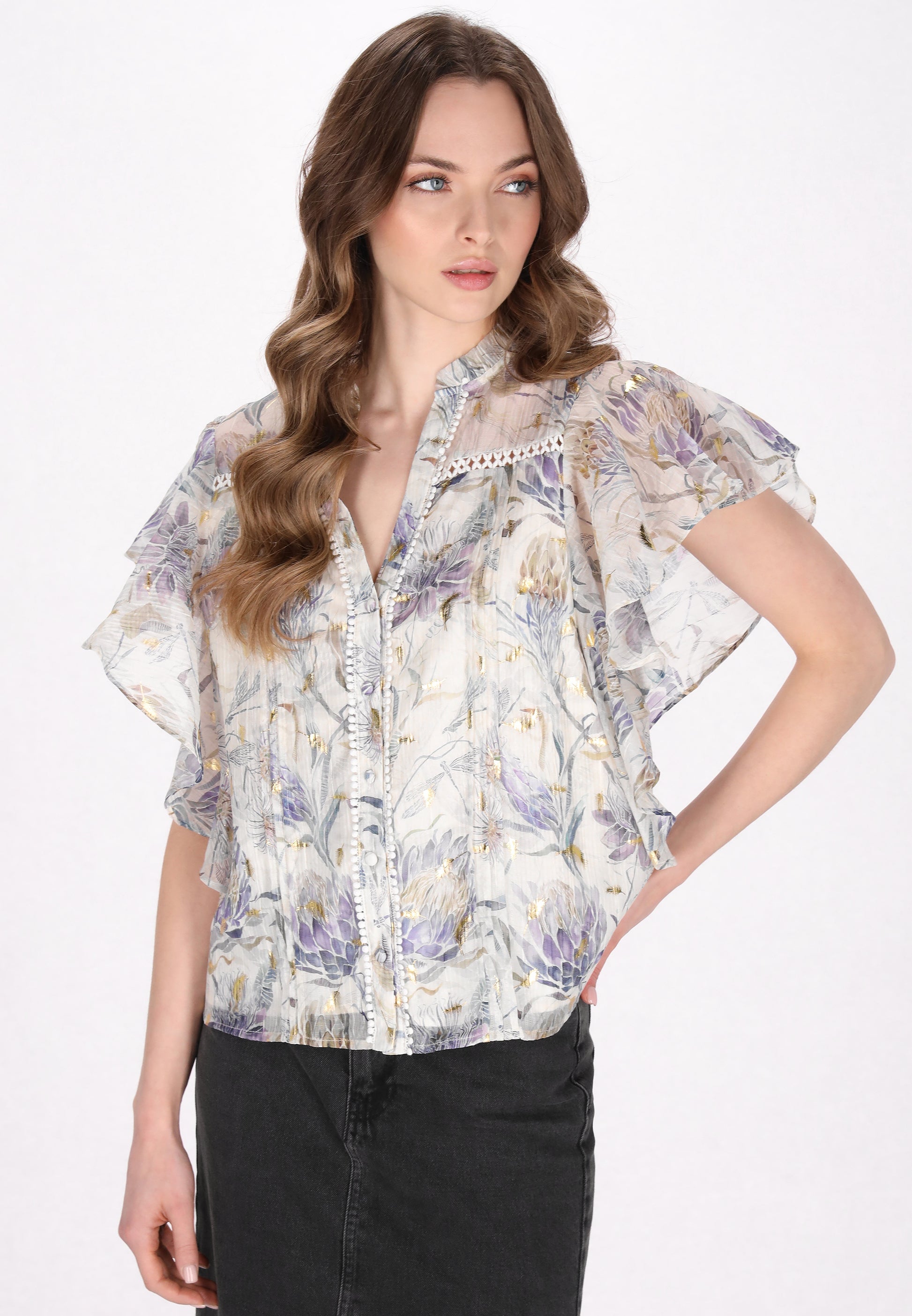 DreiMaster Vintage Damenbluse