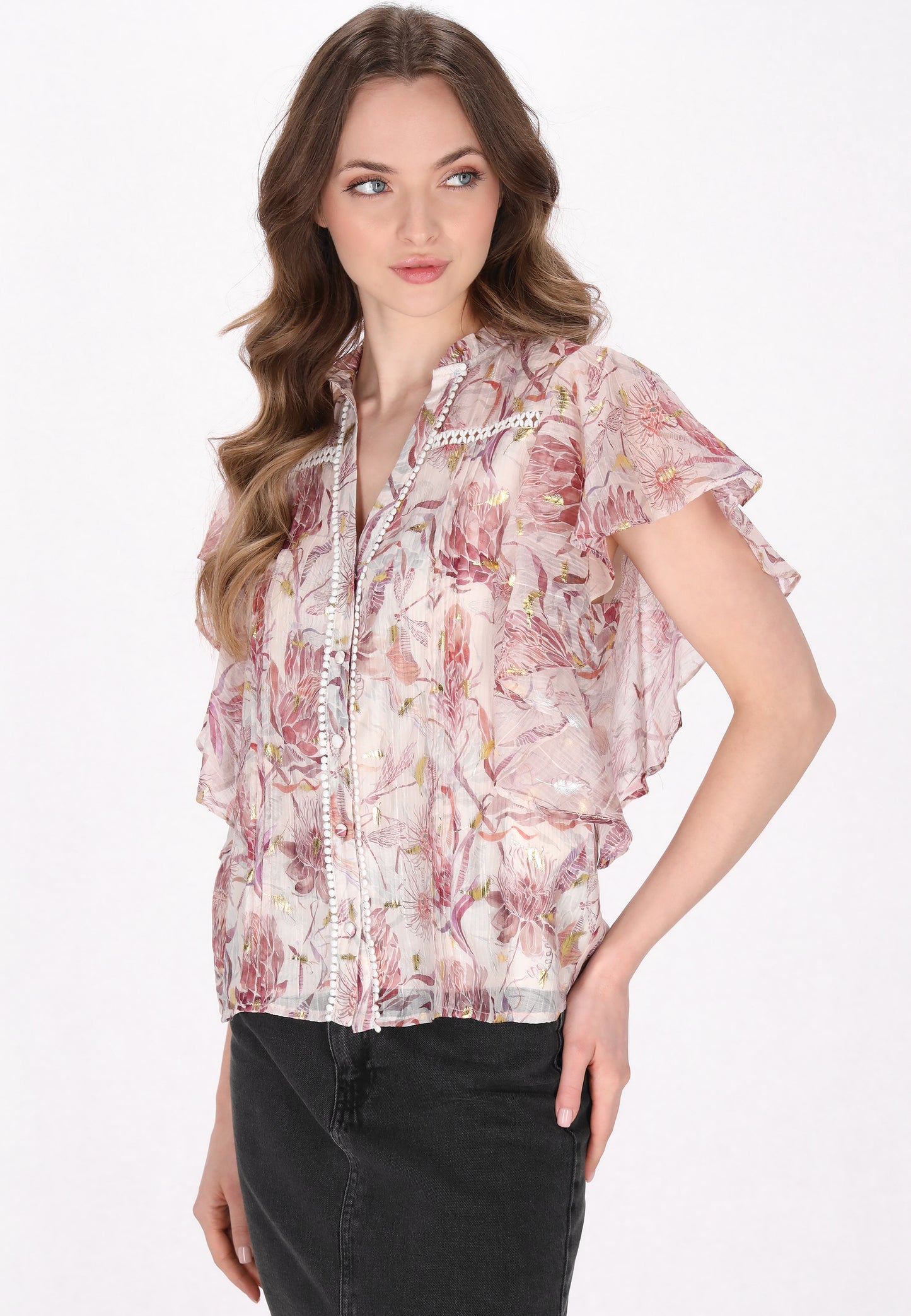 DreiMaster Vintage Damenbluse