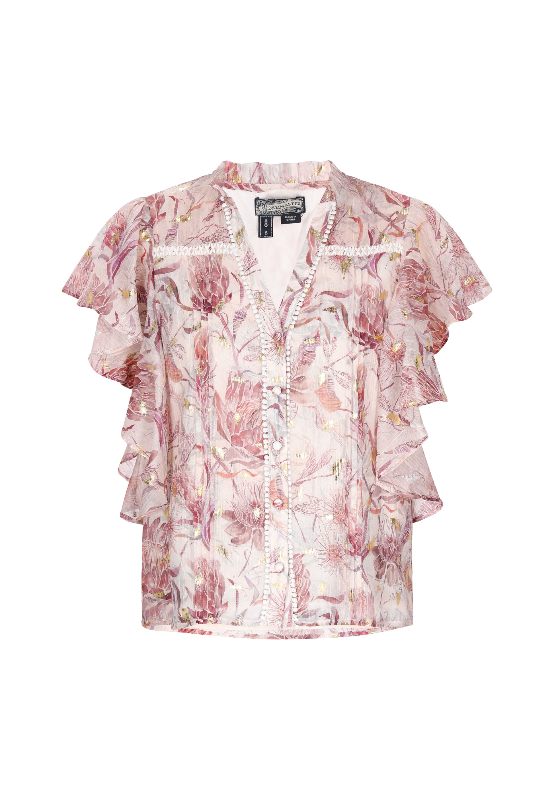 DreiMaster Vintage Damenbluse