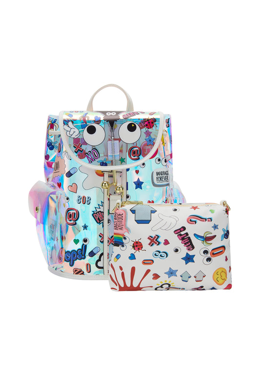 myMo pop EYETHEME Women's 2 In 1 Tote Bag Set