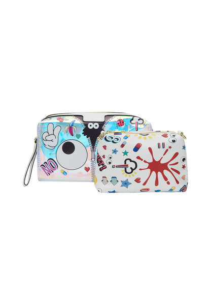 myMo pop EYETHEME 2-in-1-Taschen-Set für Damen