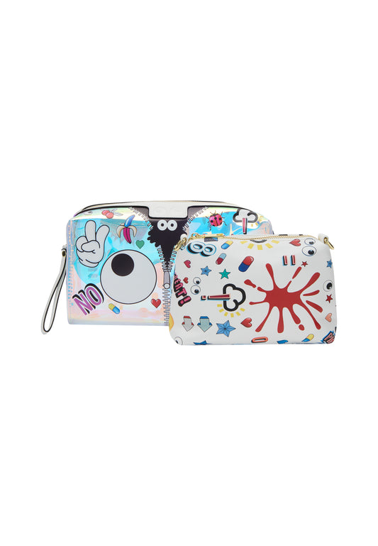myMo pop EYETHEME Women's 2 In-1 Tote Bag Set