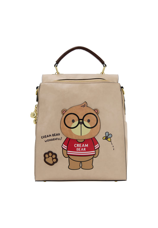 myMo pop Cream Bear Kid's Backpack