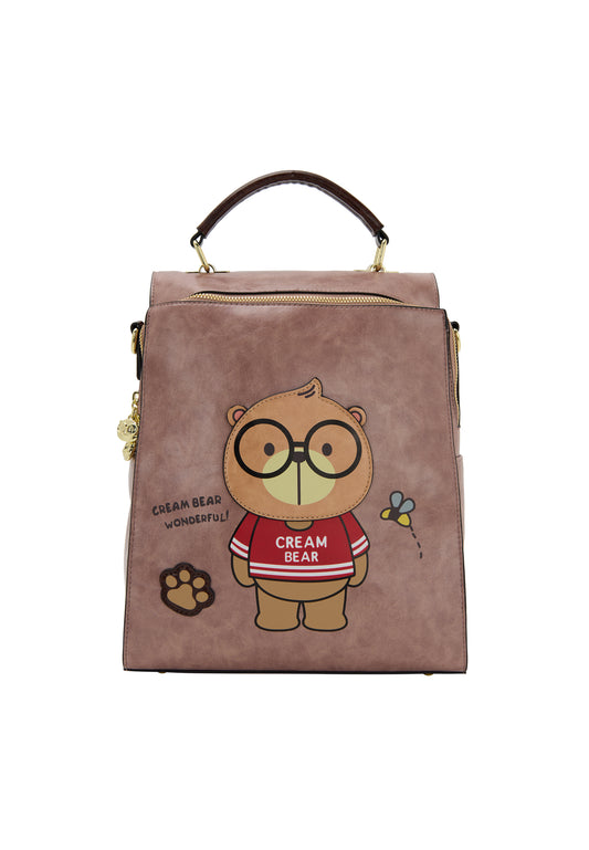 myMo pop Cream Bear Kid's Backpack