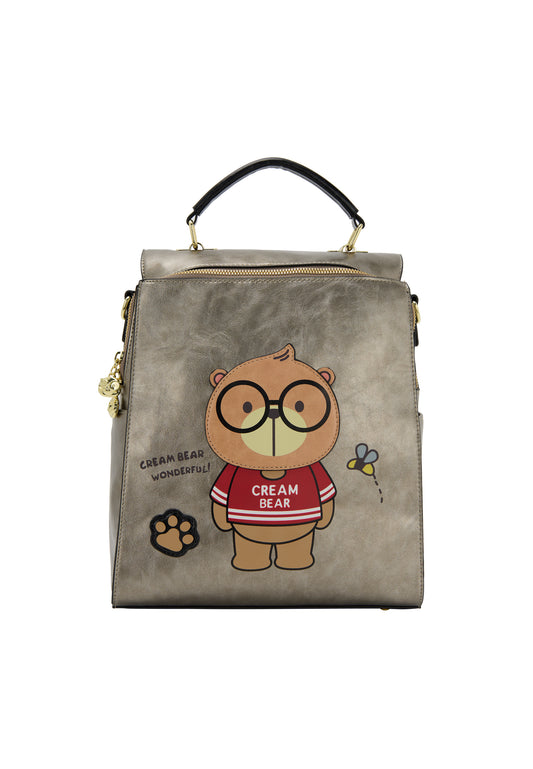 myMo pop Cream Bear Kid's Backpack