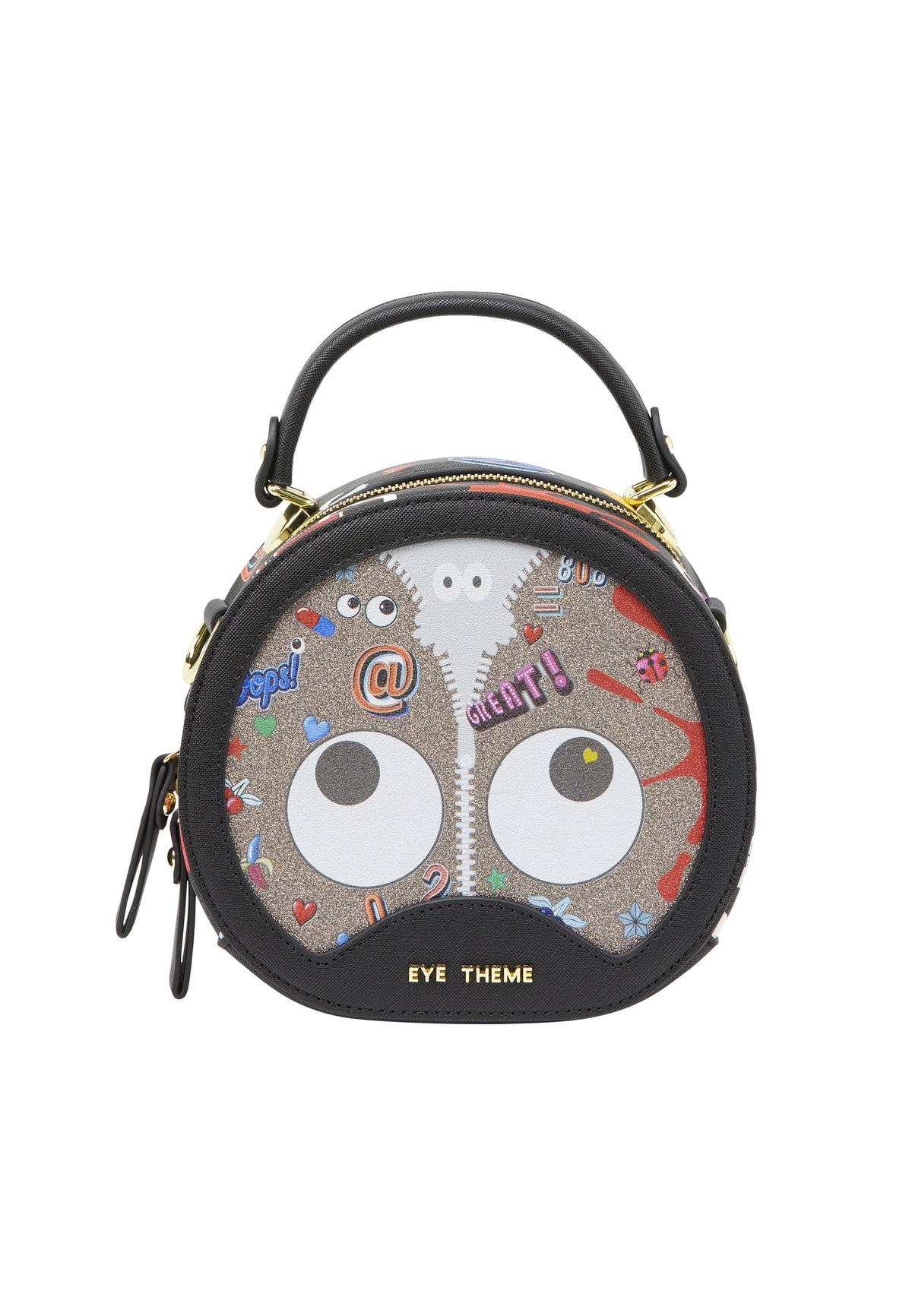 myMo pop EYETHEME Damen-Umhängetasche