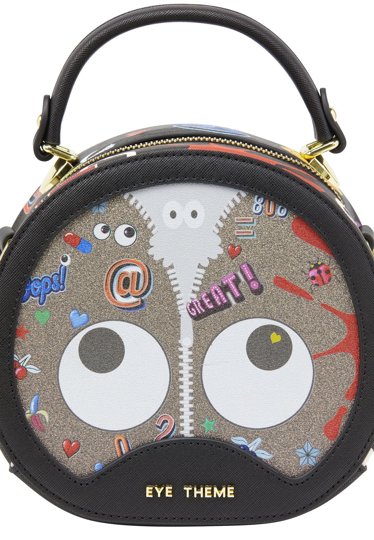 myMo pop EYETHEME Damen-Umhängetasche
