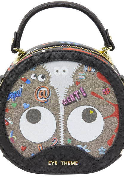 myMo pop EYETHEME Damen-Umhängetasche