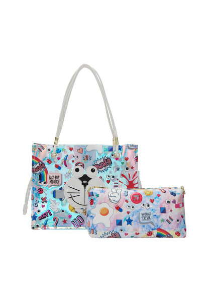 myMo pop EYETHEME Damen-Tragetasche