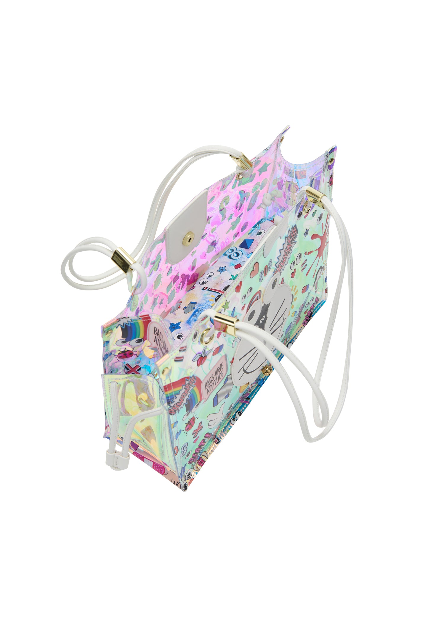 myMo pop EYETHEME Damen-Tragetasche