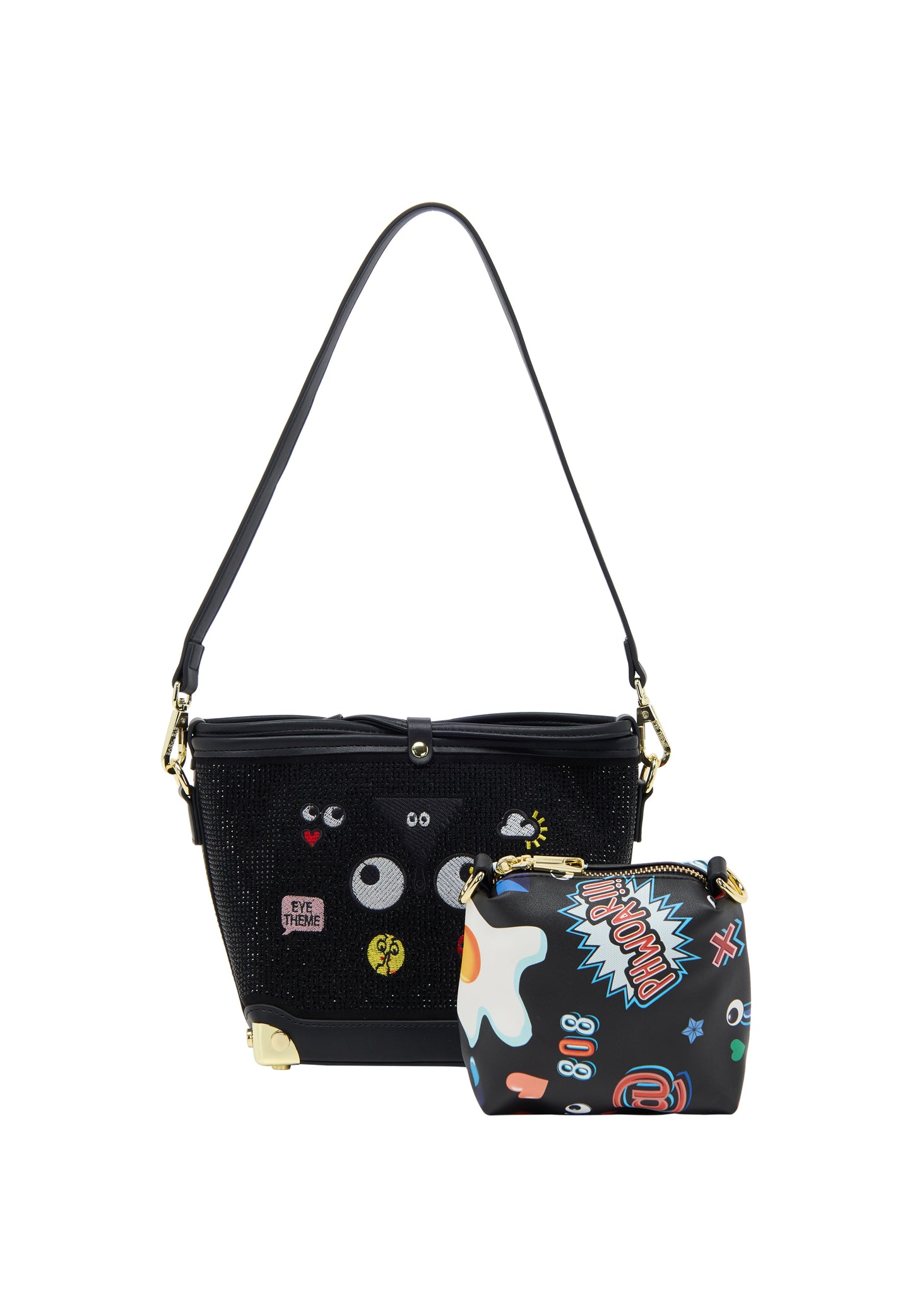 myMo pop EYETHEME Women's Bucket Bag