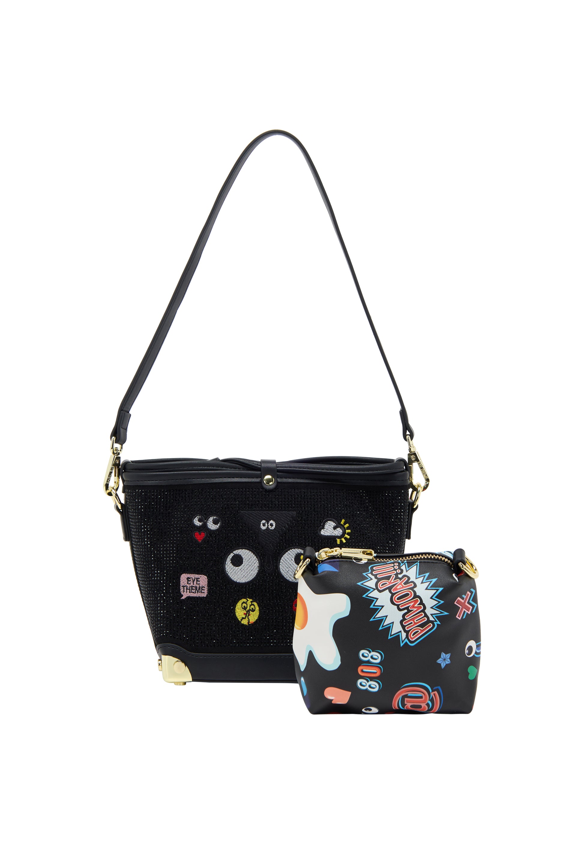 myMo pop EYETHEME Women's Bucket Bag