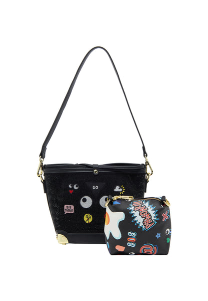 myMo pop EYETHEME Women's Bucket Bag