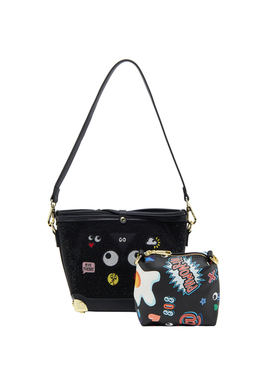 myMo pop EYETHEME Women's Bucket Bag