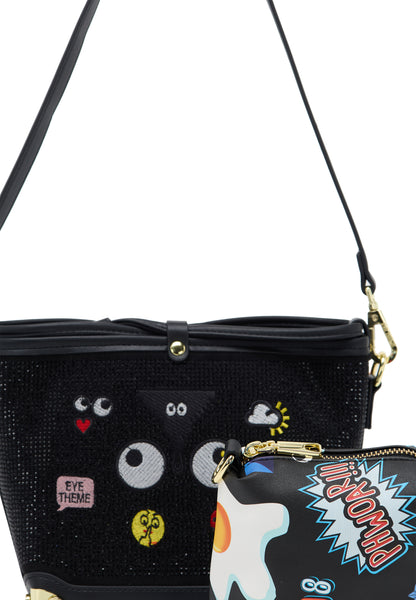 myMo pop EYETHEME Women's Bucket Bag