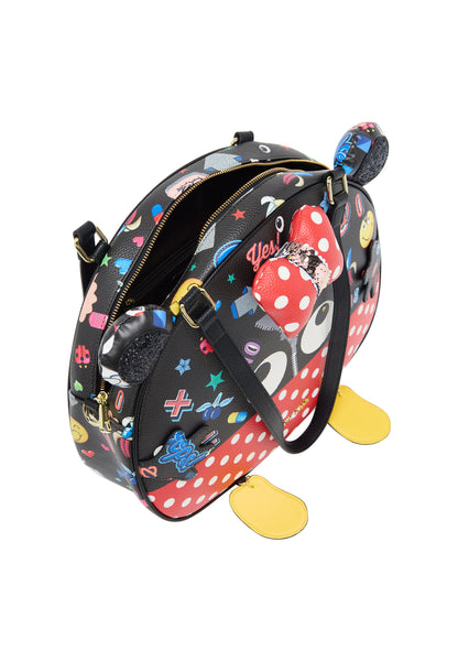 myMo pop EYETHEME Damen-Umhängetasche