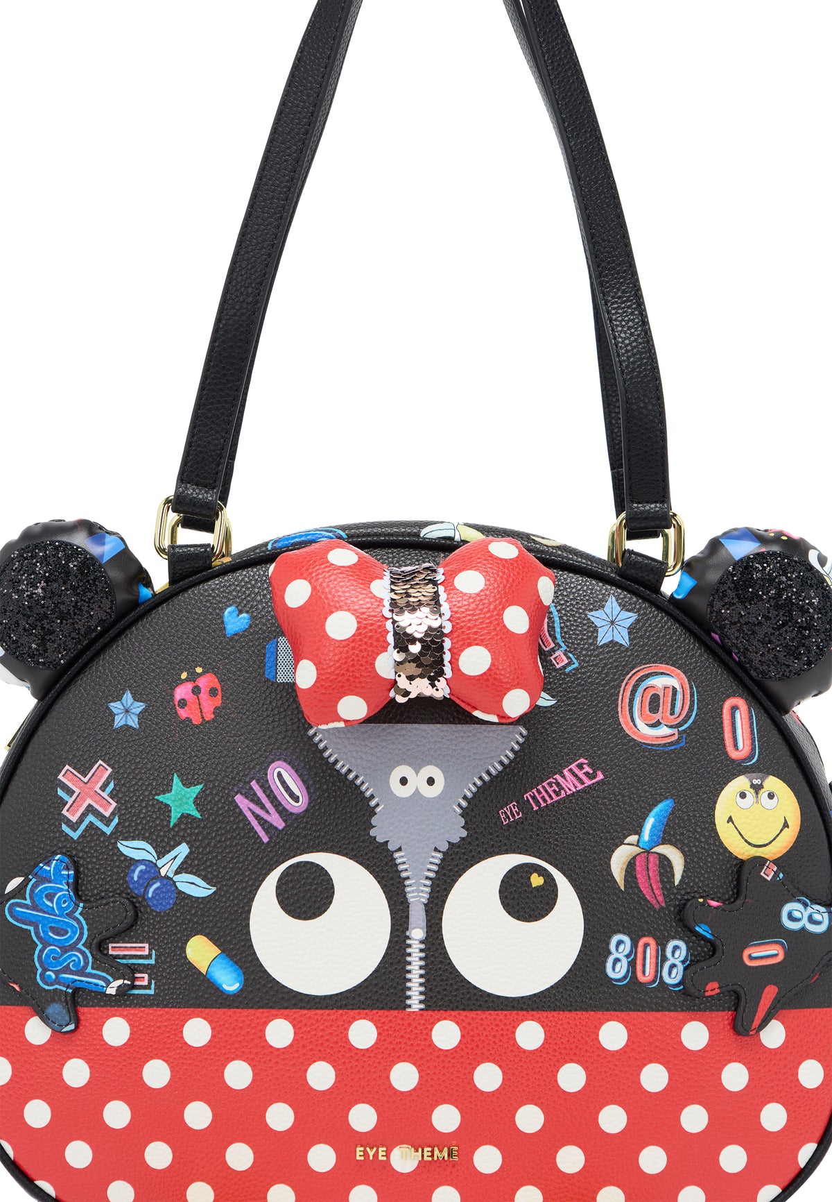 myMo pop EYETHEME Damen-Umhängetasche