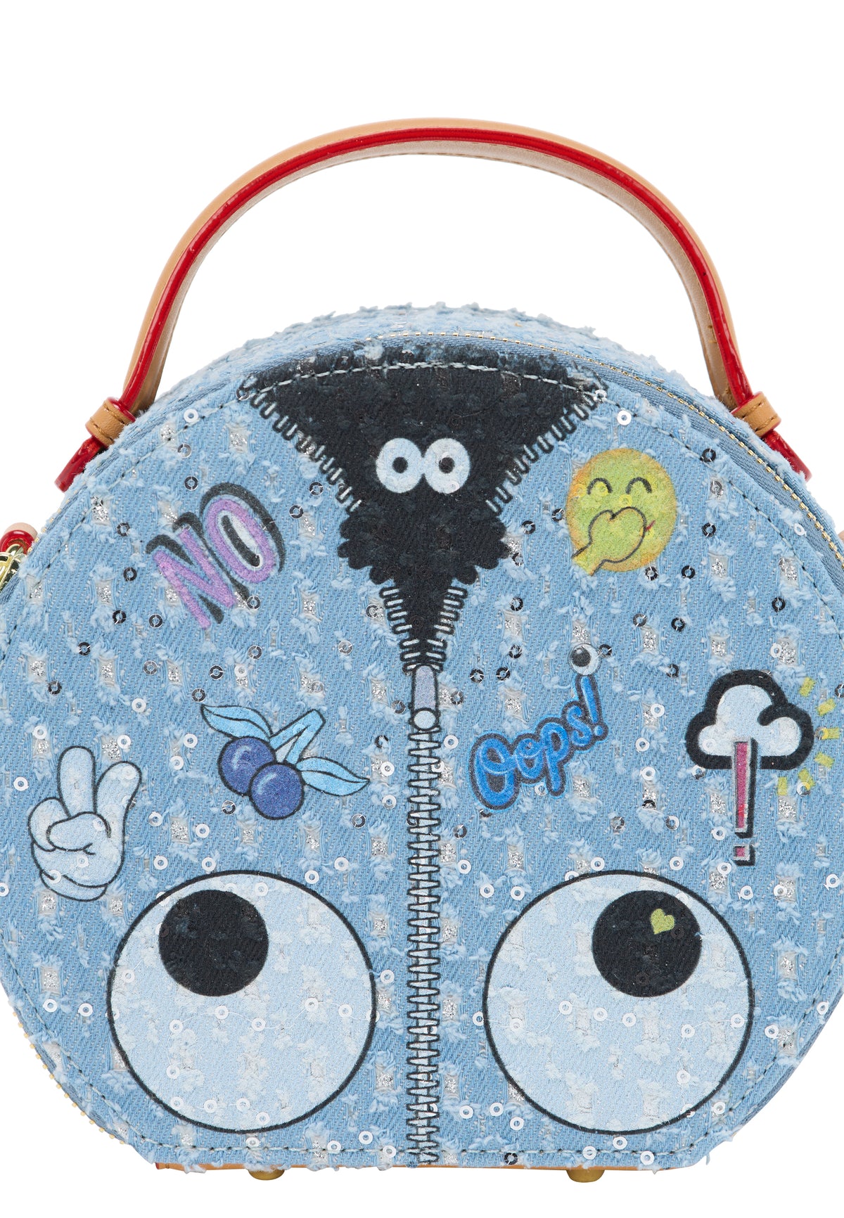 myMo pop EYETHEME Damen-Umhängetasche