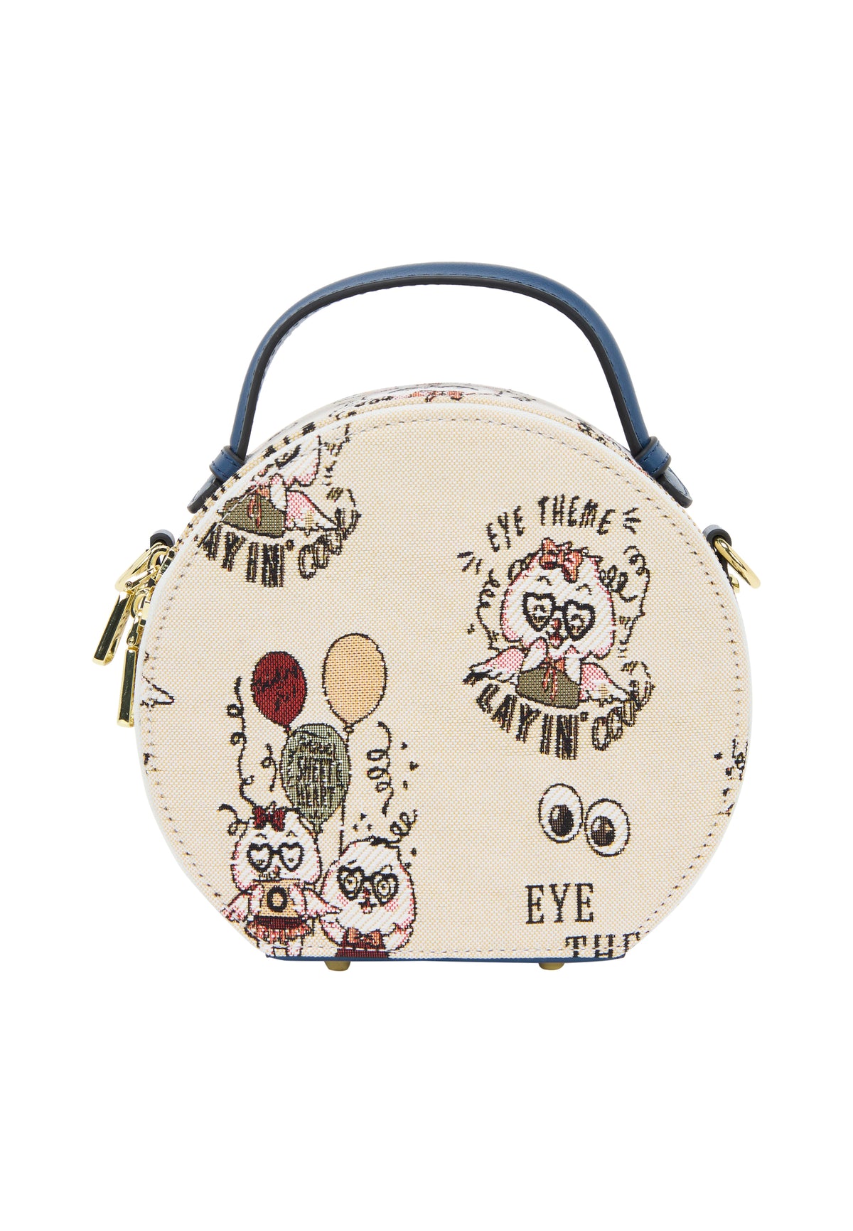 myMo pop EYETHEME Damen-Umhängetasche