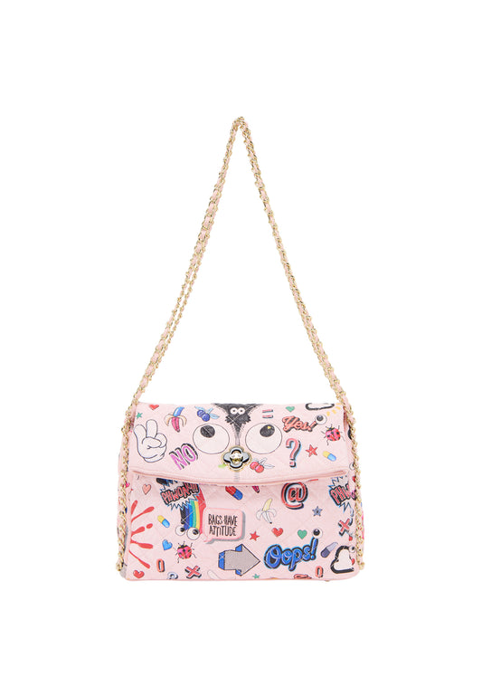 myMo pop EYETHEME Women's Flap Bag