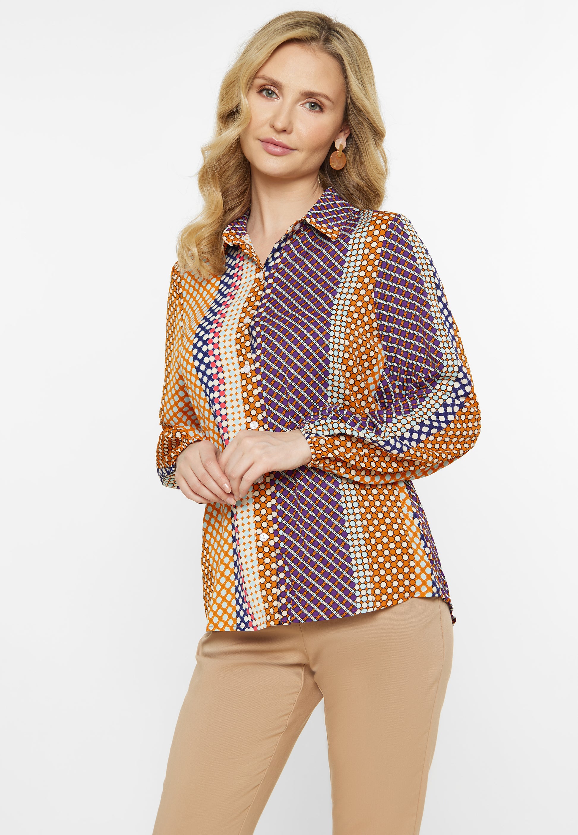 usha Damenbluse