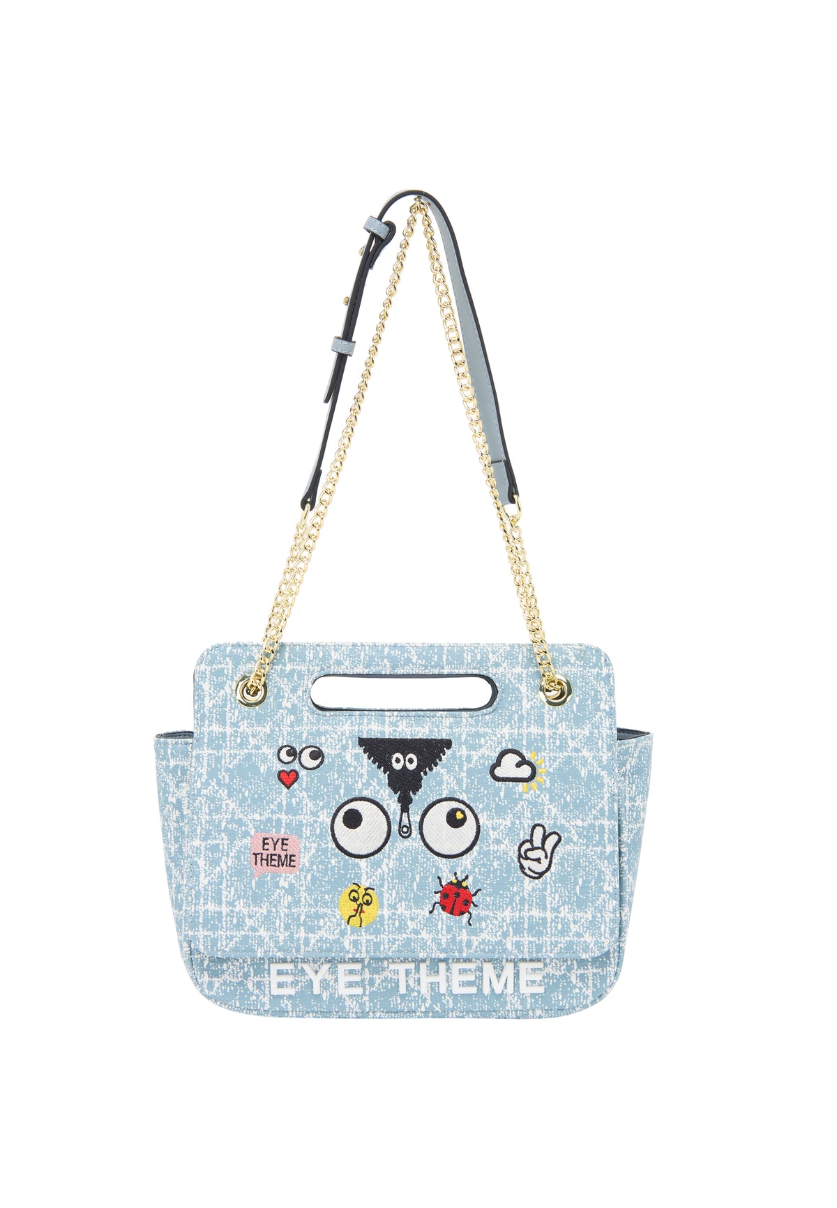 myMo pop EYETHEME Damen-Umhängetasche