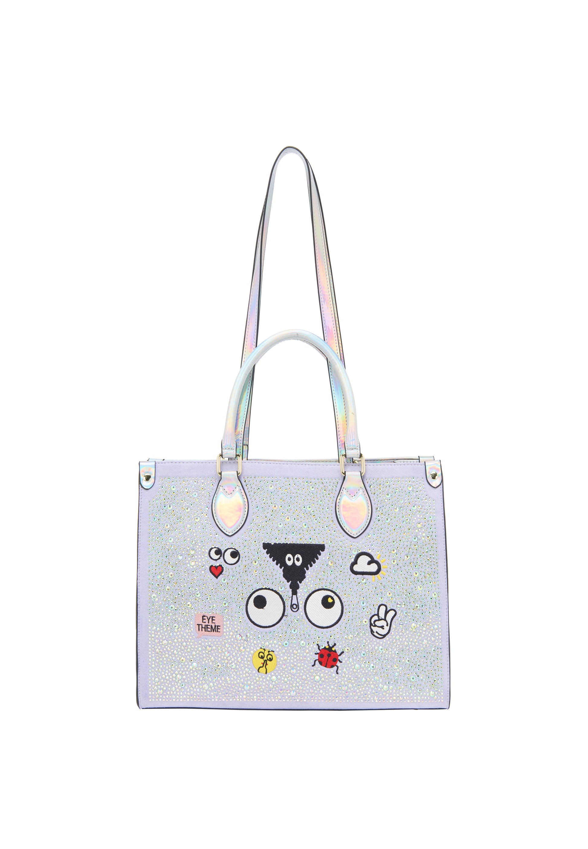 myMo pop EYETHEME Damen-Umhängetasche
