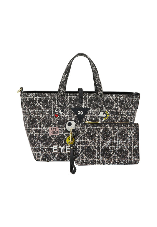 myMo pop EYETHEME Women's 2 In 1 Tote Bag Set