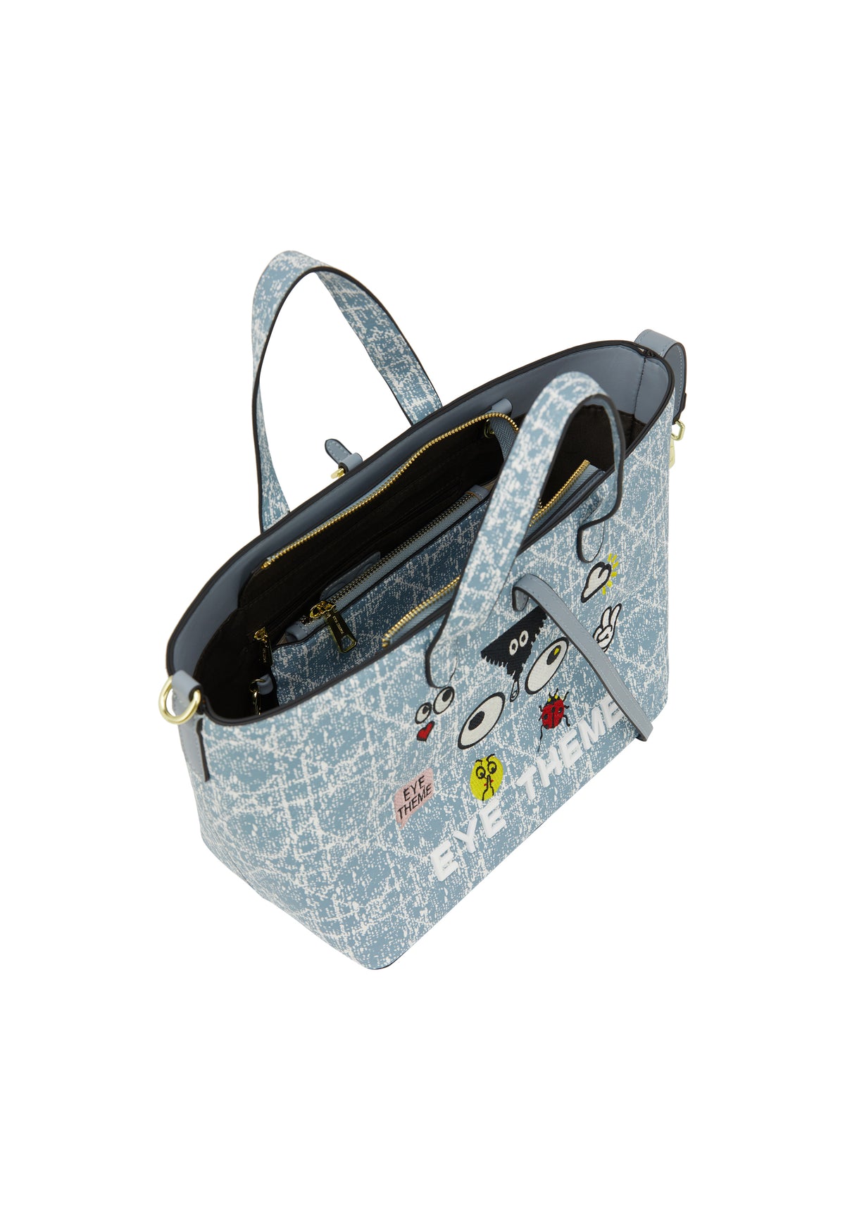 myMo pop EYETHEME Women's 2 In 1 Tote Bag Set