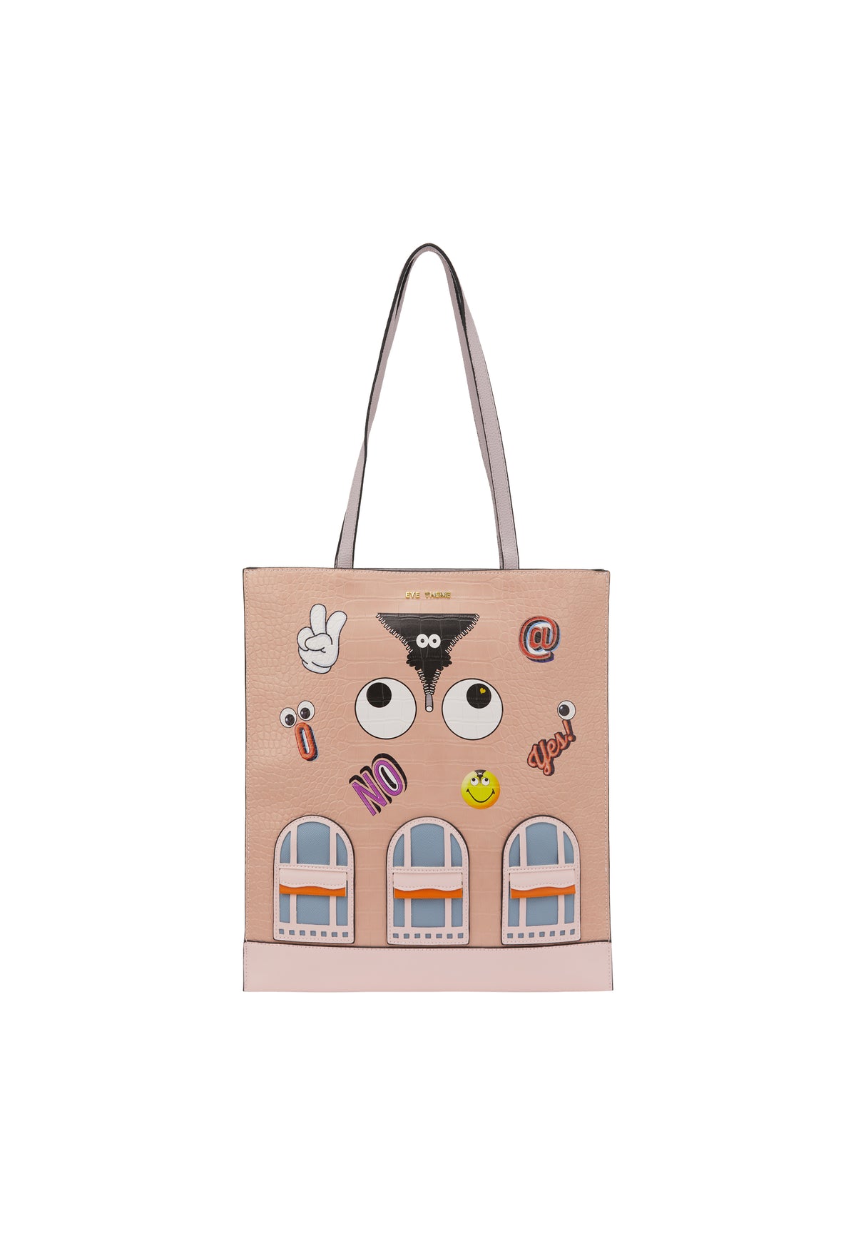myMo pop EYETHEME Damen-Umhängetasche