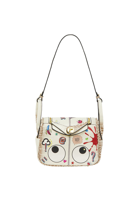 myMo pop EYETHEME Women's Flap Bag