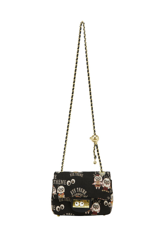 myMo pop EYETHEME Women's Flap Bag