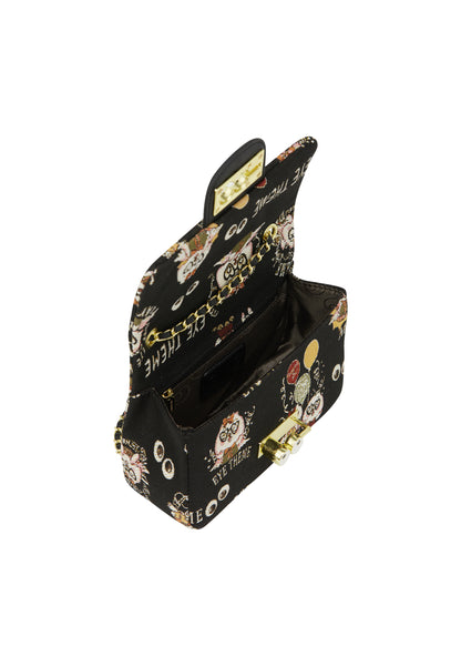 myMo pop EYETHEME Women's Flap Bag