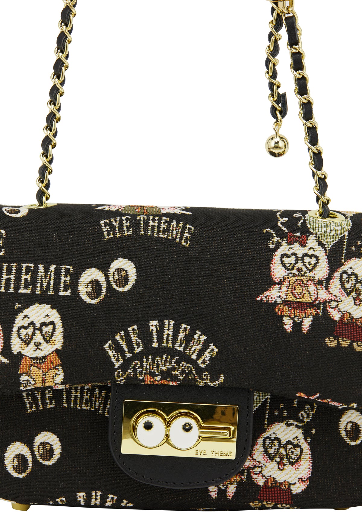 myMo pop EYETHEME Women's Flap Bag