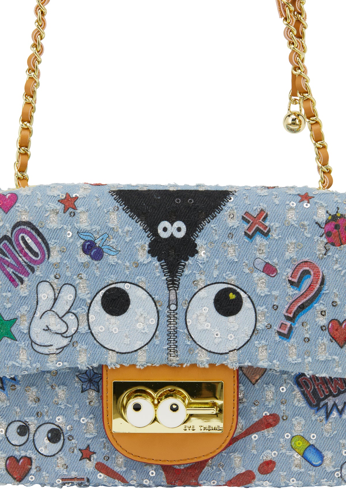 myMo pop EYETHEME Women's Flap Bag
